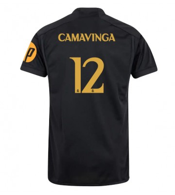 Real Madrid Eduardo Camavinga #12 Tredje Tröja 2023-24 Kortärmad